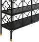 Stylecraft Tamara Day Black Brilliance 3-Shelves Clover Shelf-2