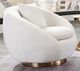 Diamond Sofa® Celine Cream Swivel Accent Chair-0