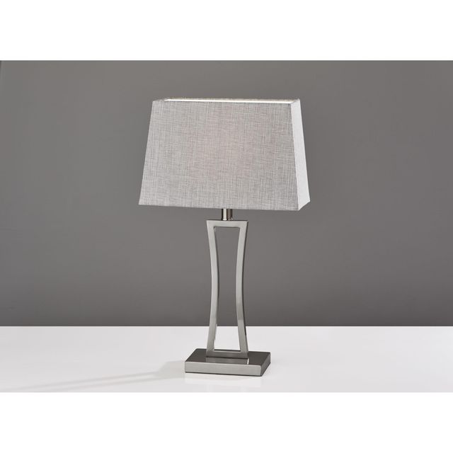 Adesso® Camila Brushed Steel 2 Piece Table Lamp-1
