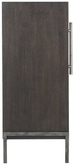 YHD Diego Dark Brown 2-Door Cabinet-3