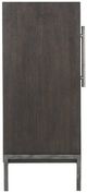 YHD Diego Dark Brown 2-Door Cabinet-3