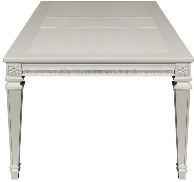Homelegance® Bevelle Silver Dining Table-3