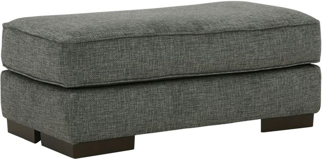 Benchcraft® Lessinger Pewter Ottoman-0