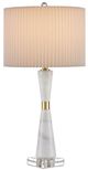 Currey & Company Edelmar White Table Lamp-2