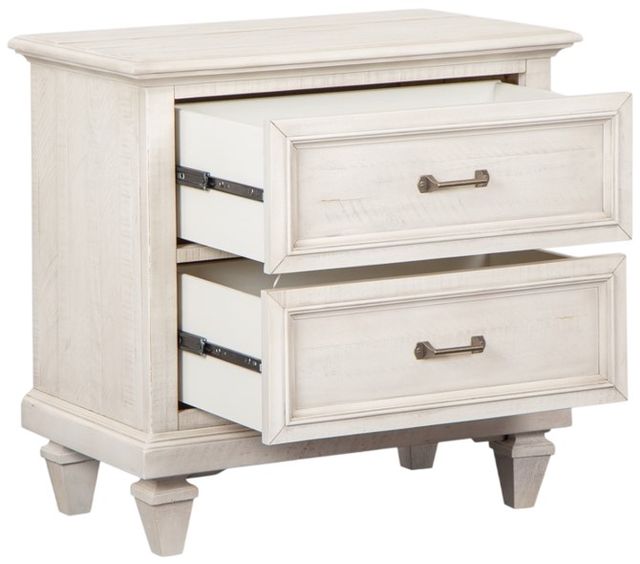 Magnussen Home® Newport Alabaster Nightstand-3