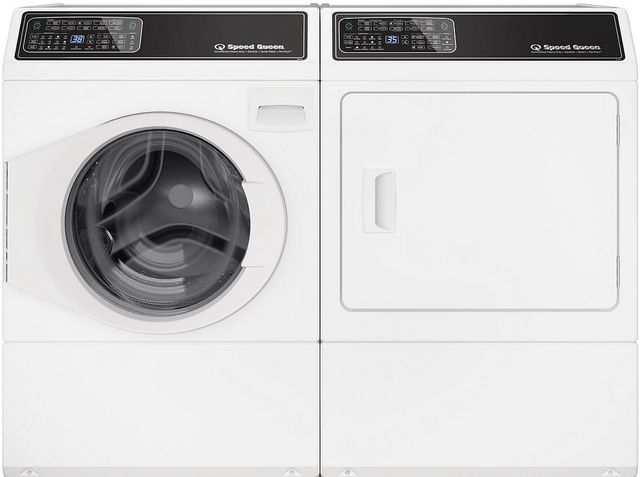Speed Queen® White Laundry Pair