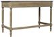 aspenhome® Provence Patine Writing Desk with Marble Top-1