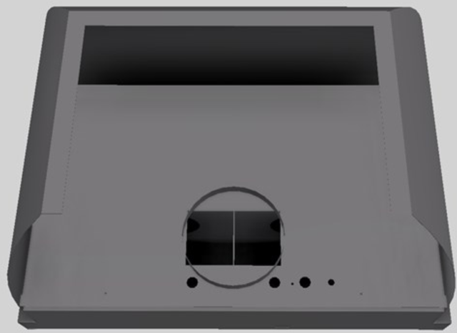 Vent-A-Hood® Designer Series 36" Gunsmoke Wall Mounted Range Hood-2