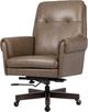 Hooker® Furniture Ready-Made Upholstery Lenora Rowe Chocolate Swivel Tilt Executive Chair-4