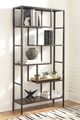 Signature Design by Ashley® Frankwell Black/Brown Bookcase-5