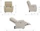 La-Z-Boy® Ava Harbor Power Wall Recliner with Headrest and Lumbar-2