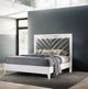 ACME Furniture Chelsie Gray/White Queen Panel Bed-4