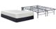 Sierra Sleep® by Ashley® Chime 2-Piece 10" Memory Foam and Better than a Boxspring Foundation FullMattress Set-0