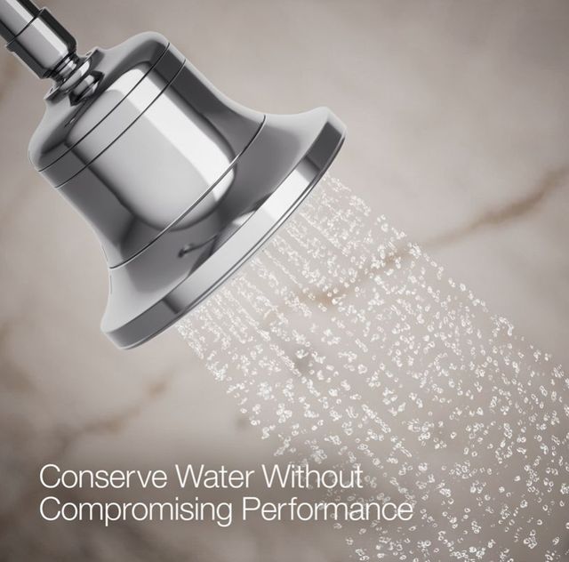 KOHLER® Cinq® Polished Chrome 2.5 GPM Round Single-Function Filtered Showerhead-3