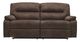 Signature Design by Ashley® Bolzano Coffee Two Seat Reclining Sofa-1