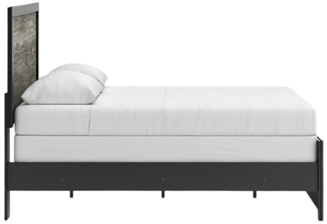 Signature Design by Ashley® Broachmyn Black/Gray Full Panel Bed-2