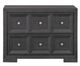 Furniture of America® Hatton Cross Weathered Black Oversized Nightstand-2