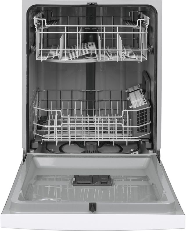 GE® 24" Built In Dishwasher-White-1