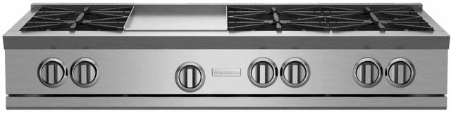 BlueStar® RNB Series 48" Stainless Steel Liquid Propane Gas Rangetop-0