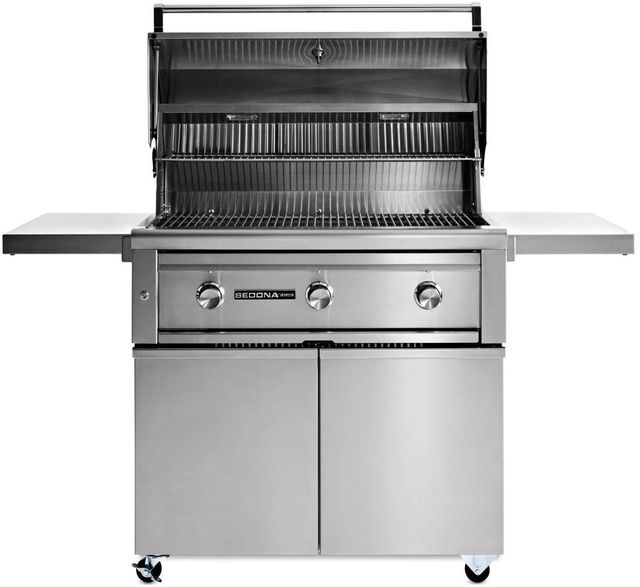 LYNX® Sedona 3-Burner Stainless Steel Freestanding Natural Gas Grill with 1 Prosear Infrared Burner and 2 Stainless Steel Burners-2