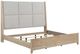 Liberty Furniture Brentwood 4-Piece Sandstone California King Upholstered Bedroom Set-2