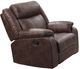 American Wholesale Furniture Buckskin Manual Glider Recliner-0