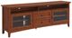 Whittier Wood® Furniture McKenzie Glazed Antique Cherry 74" Sound Bar Media Console-0