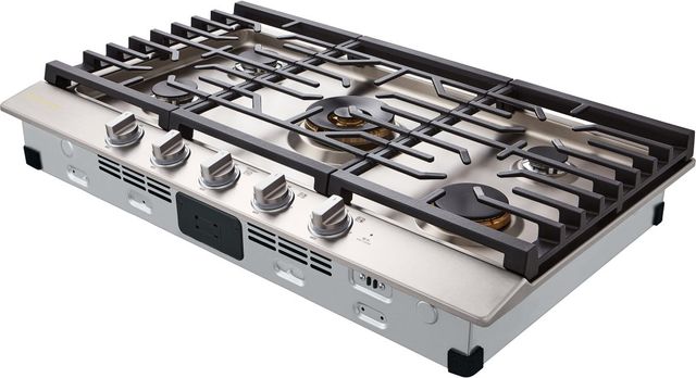 LG SIGNATURE 36" Stainless Steel UltraHeat™ Gas Cooktop with EasyClean®-1