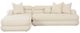 TOV Furniture Lulu 2-Piece Cream Left-Arm Facing Sectional-3
