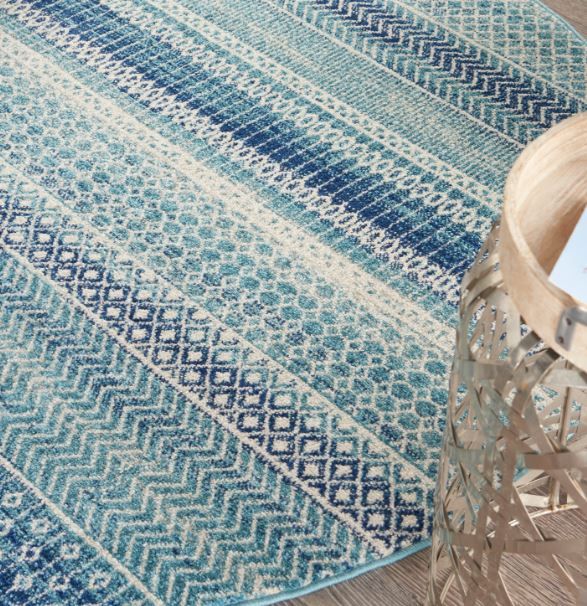 Nourison Home™ Passion 5' Round Style 12 Area Rug-4
