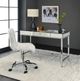 ACME Furniture Canine Mirrored Writing Desk with Chrome Base-4