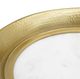 A & B Home Kalika Gold Decorative Round Tray-2