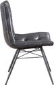 Coaster® Aiken 4-Piece Charcoal Tufted Dining Chairs-2