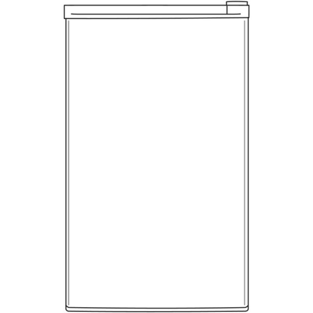 GE® Spacemaker® 24" 5.7 Cu. Ft. Stainless Steel Compact Refrigerator-6