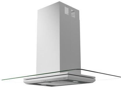 Zephyr Verona 36" Stainless Steel with Glass Canopy Island Range Hood-2