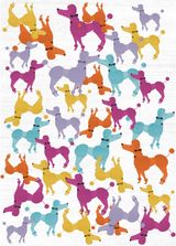 Blue/Ivory/Orange/Pink/Yellow