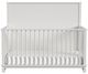 Elements International Wyller White Crib with Guard Rail-2