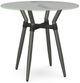 Amisco Customizable Link Italian Porcelain 36" Round Counter Height Table-0