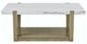 Steve Silver Co. Perth White Cocktail Table with Sand Base-2