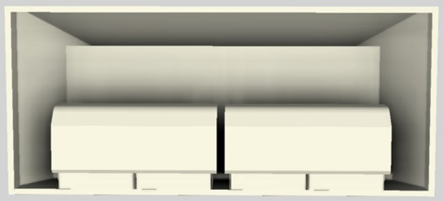 Vent-A-Hood® 54" Biscuit Euro-Style Wall Mounted Range Hood-3
