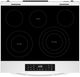 Whirlpool® 30" White Glass Top Slide-In Electric Range with Air Cooking Technology-1