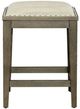 Liberty Furniture Americana Farmhouse Dusty Taupe Console Stool-1