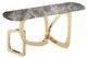 VIG Furniture Modrest Colton Brown/Gold Console Table-0