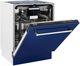 ZLINE Tallac Series 24" Blue Gloss Top Control Built In Dishwasher-3