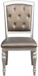 Homelegance® Orsina Silver Dining Side Chair-0