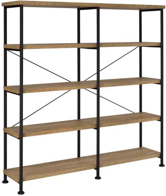 Coaster® Analiese Mango Double Bookshelf-0