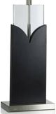 Stylecraft Black/Off-White Table Lamp-2