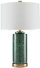 Currey & Company St. Isaac Green/Off-White Table Lamp-1