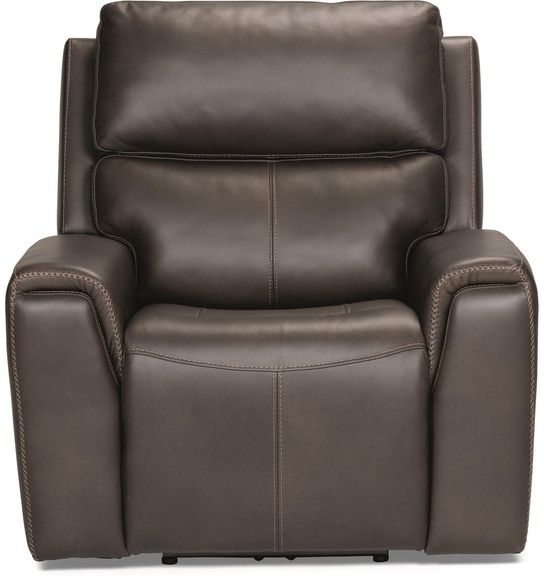 Flexsteel® Customizable Jarvis Brown Power Recliner-0