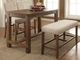 Furniture of America® Sania Rustic Oak Counter Height Table-1
